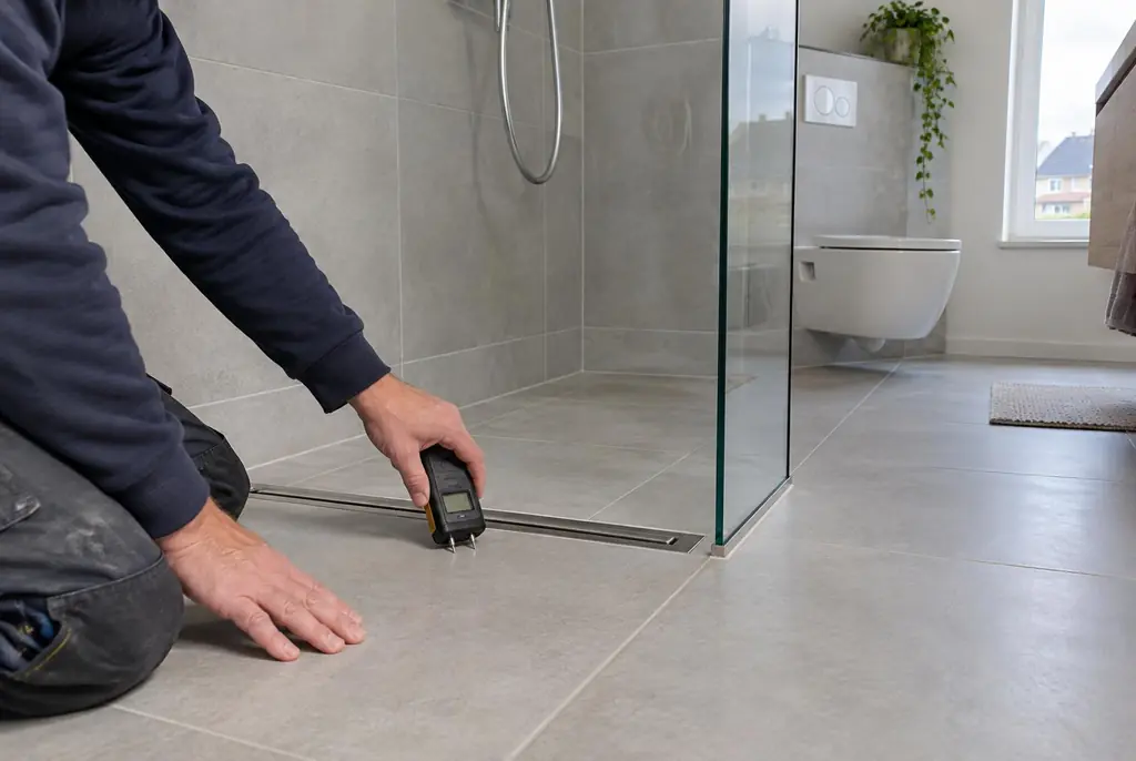 Lekdetectie Ede – badkamer in een nieuwbouwwoning