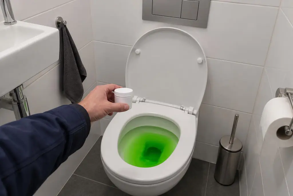 Lekdetectie Ede – kleurstoftest bij een lekkend toilet